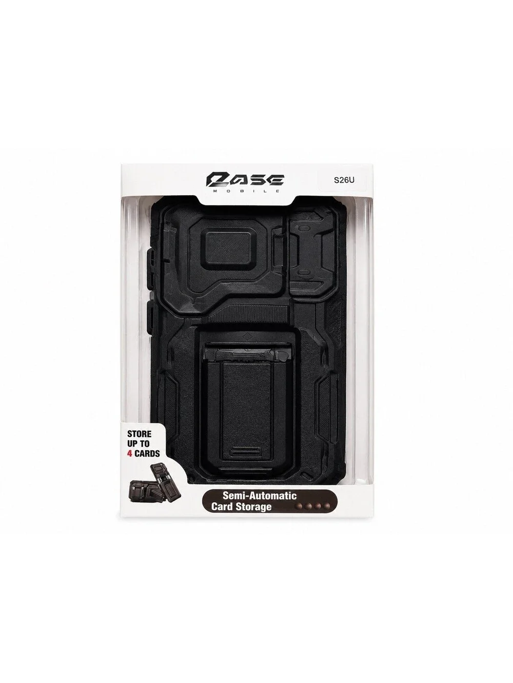 Heavy Duty Semi-Automatic Case for Samsung Galaxy S26 Ultra - Black